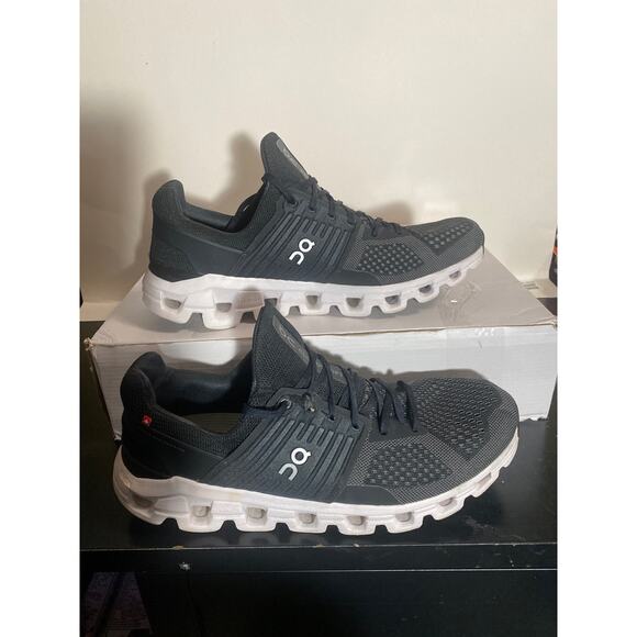 On Cloud Cloudswift Size 12 Black/Rock - 41-99585 - Picture 1 of 9